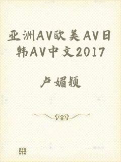 亚洲AV欧美AV日韩AV中文2017