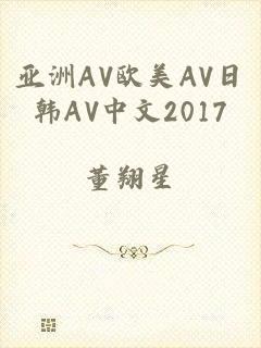 亚洲AV欧美AV日韩AV中文2017