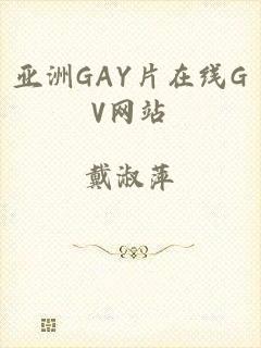 亚洲GAY片在线GV网站