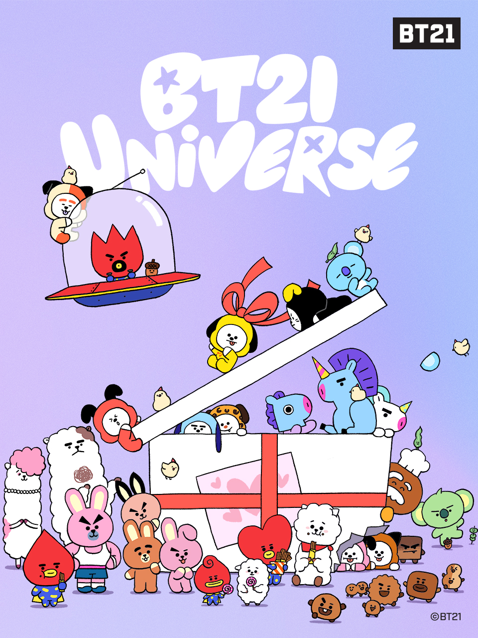 BT21 UNIVERSE动画海报剧照